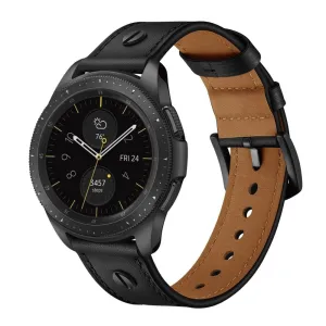 Amazfit GTR 2 Leather Strap with Screw (Black)