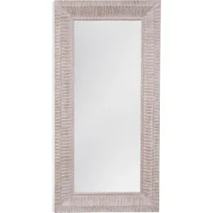 Bassett Mirror Janelle Carved Floor Mirror 36W x 71H