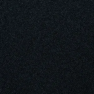 Black Hopsack 100% Polyester Suiting