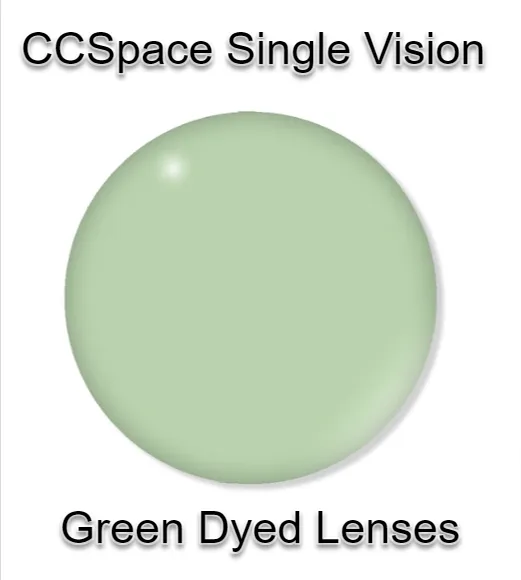 CCSpace Aspheric Single Vision Dyed Acrylic Lenses