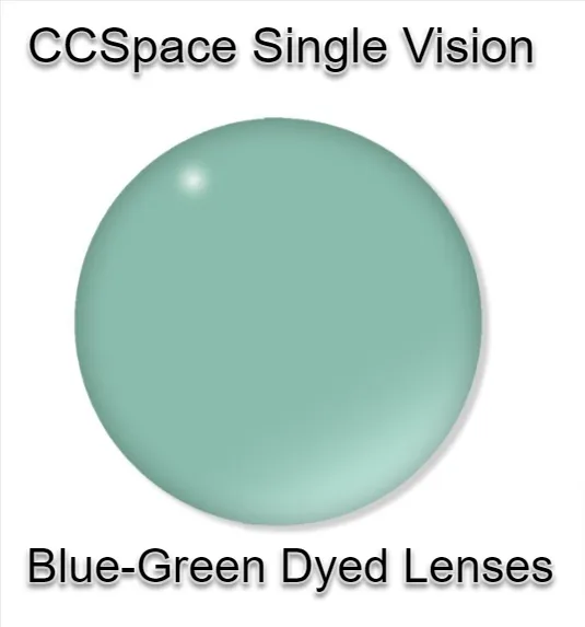 CCSpace Aspheric Single Vision Dyed Acrylic Lenses