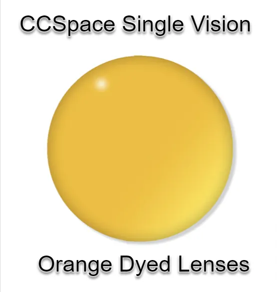 CCSpace Aspheric Single Vision Dyed Acrylic Lenses