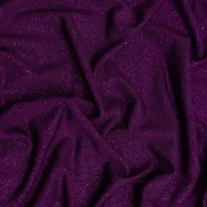 Dazzle polyester jersey - Plum