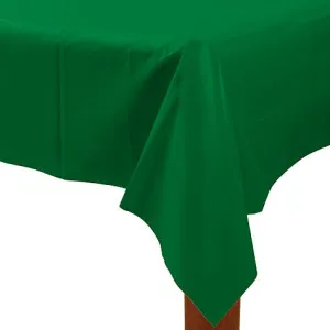 Festive Green Rectangular Table Cover | 1ct 54" x 108"