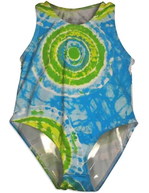 Flowers by Zoe - Girls' 1 Piece Tank Style Swimsuit - Choose from 5 Prints