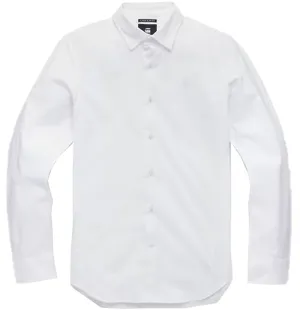 G Star Raw Mens Dressed Super Slim Shirt White