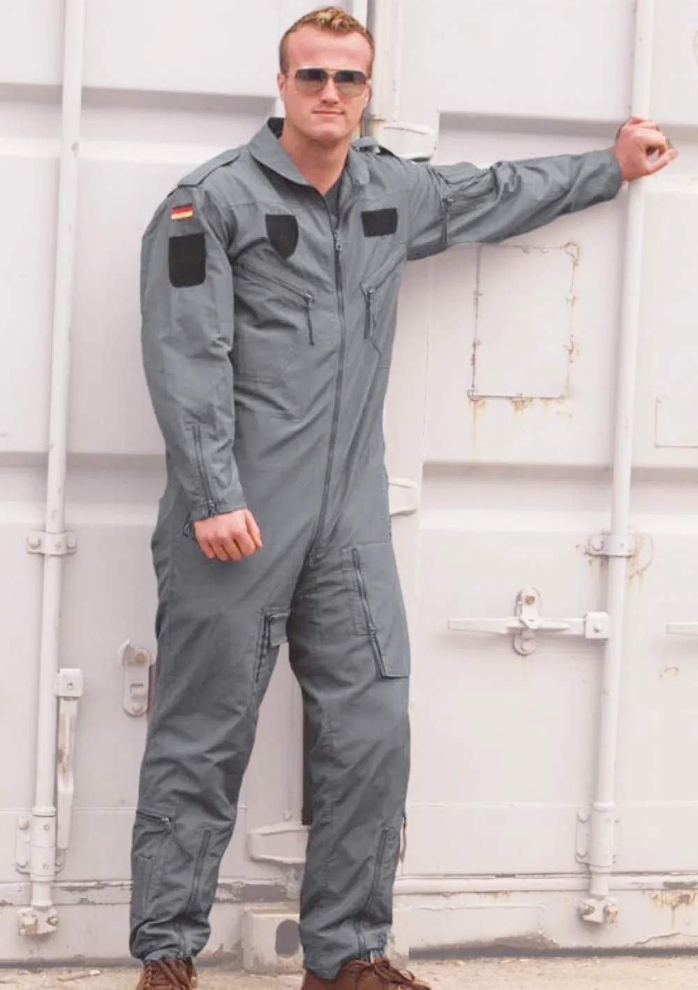 German NATO Flying Suit - Genuine German flight suits - DISTRESSED RANGE