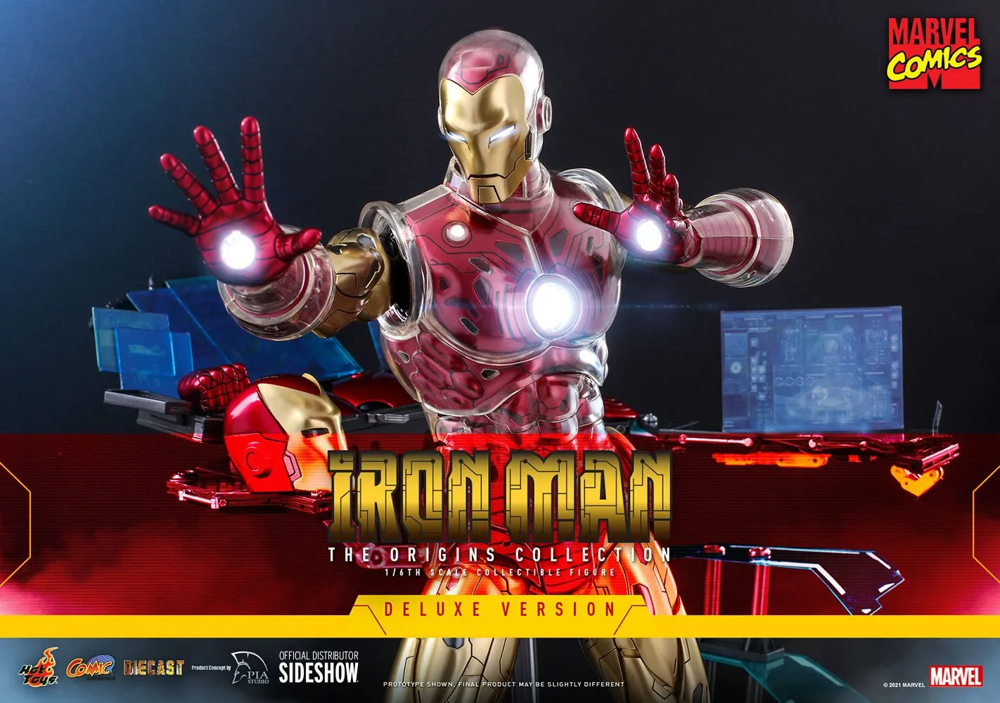 Hot Toys Iron Man the Origins Collection (Deluxe) Sixth Scale Figure