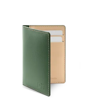 Hunter Green Log Bi-Fold Wallet