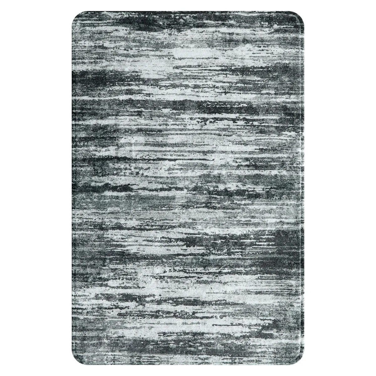 Nadia Modern Ombre Abstract Grey Area Rug