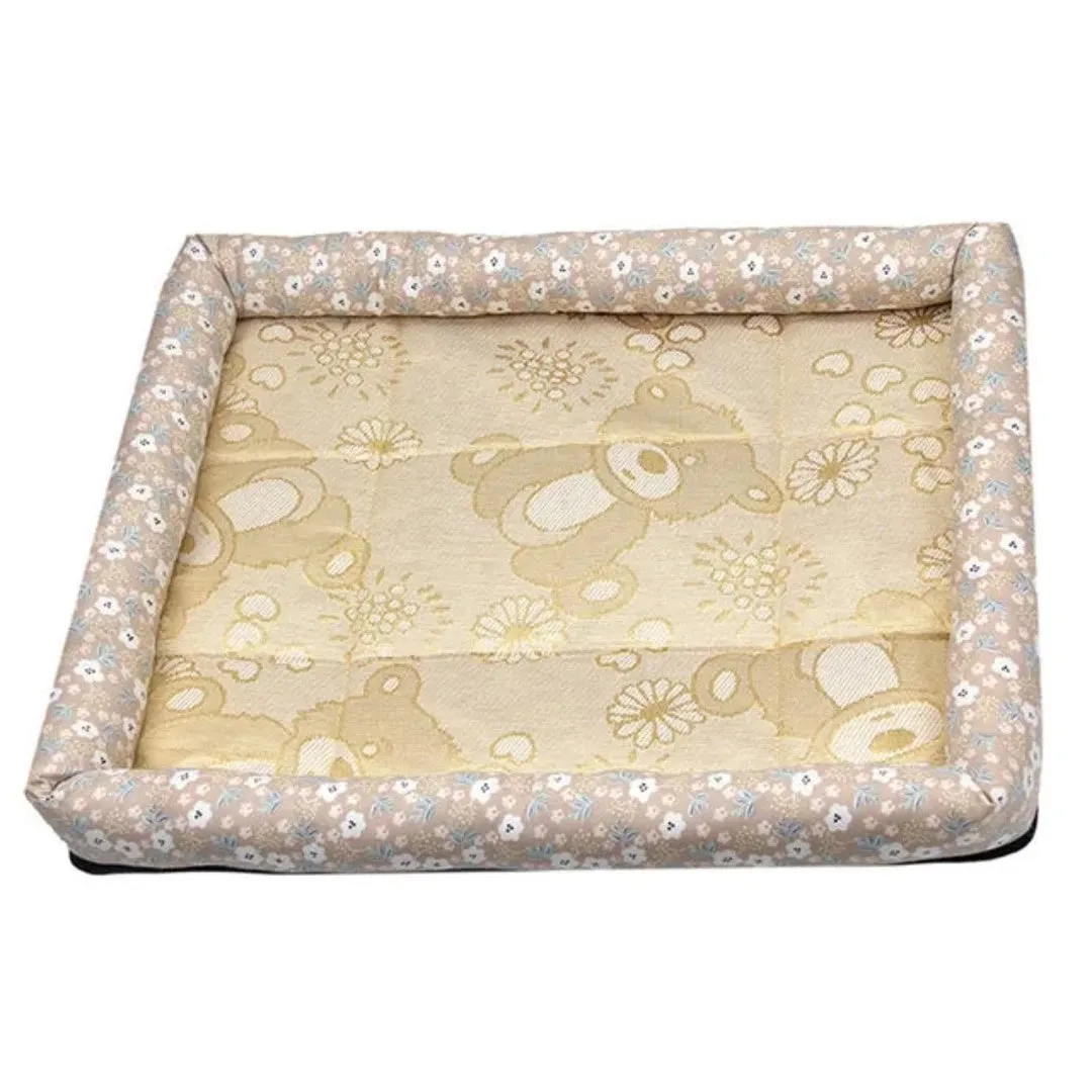 PetAffairs Ice Silk Cool Pet Bed And Mat