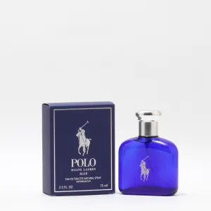 POLO BLUE MEN by RALPH LAUREN EDT SPRAY 2.5 OZ