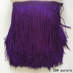 Polyester Fringing - Purple