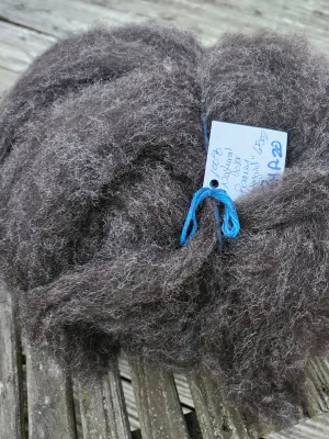 Roving NC Dark RHP20 100% Romney Yearling 6.5 ounces